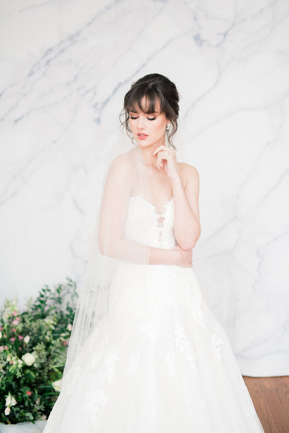 Modern Spring ceremony wedding inspiration