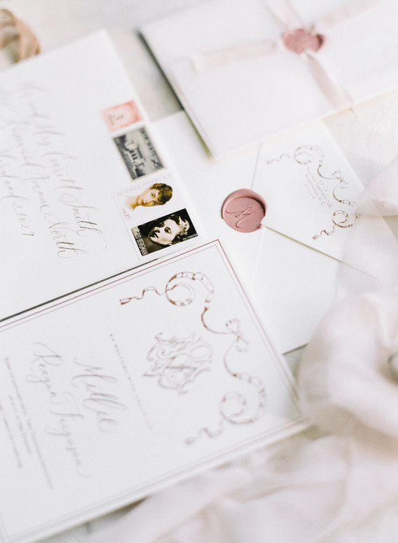 elegant baby announcements