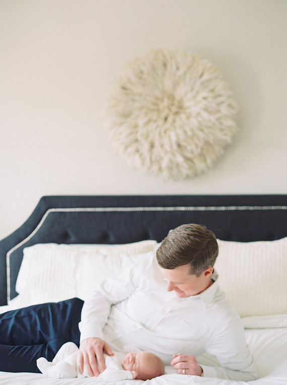 classic newborn photos on film