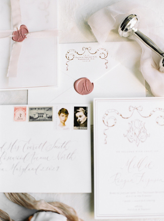 elegant baby announcements