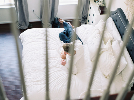 classic newborn photos on film