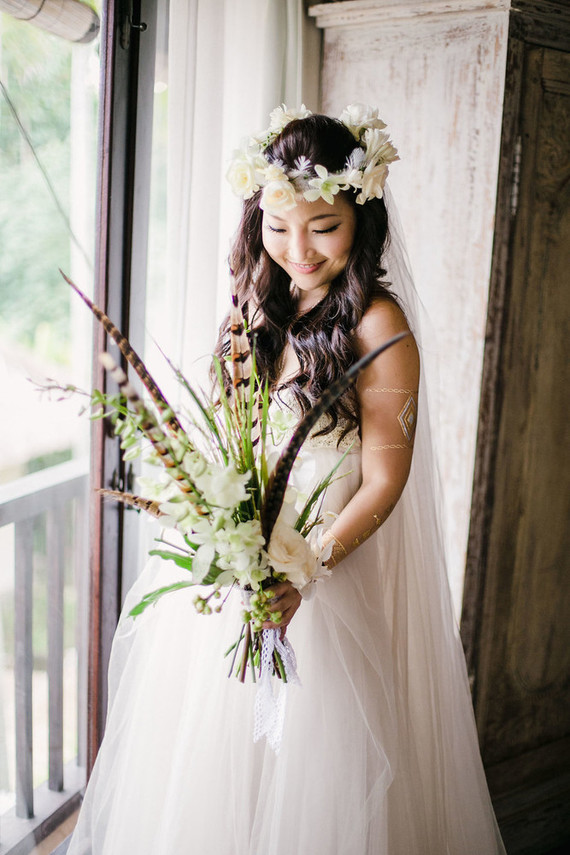 Feather bouquet