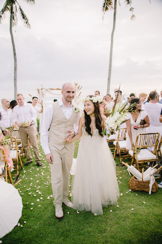 Bohemian wedding in Bali