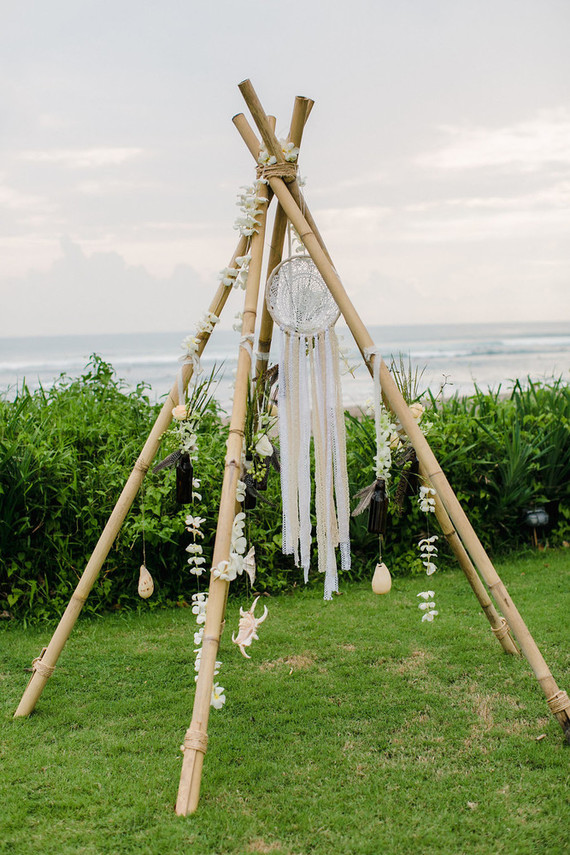Bohemian wedding deco