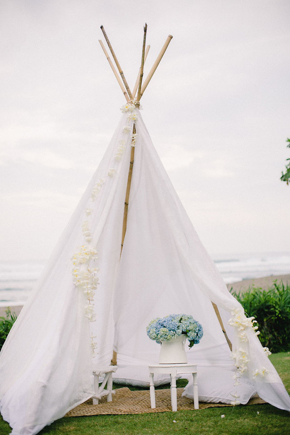 Wedding teepee