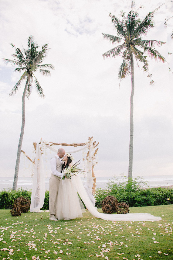 Bohemian wedding in Bali