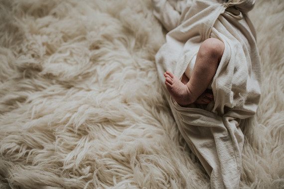 Moody newborn photos