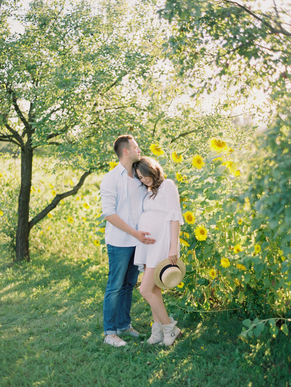 dreamy maternity photos
