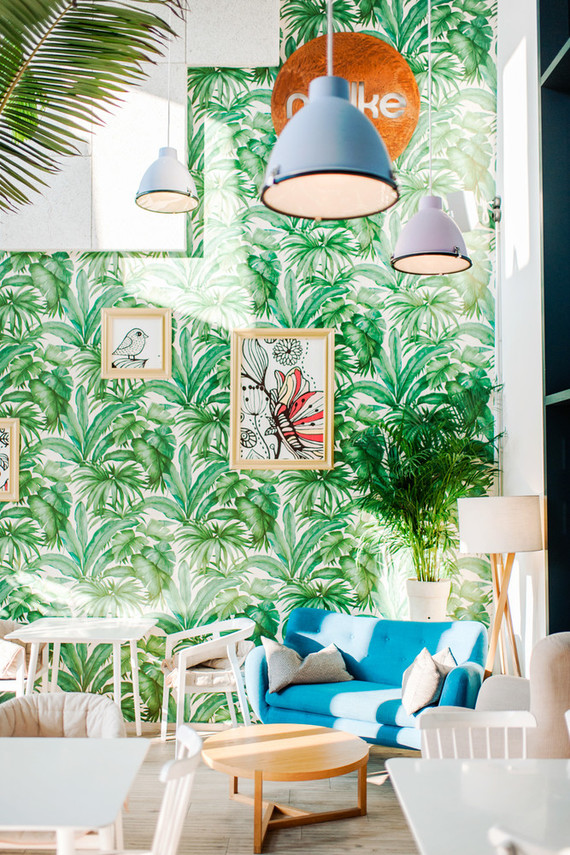 A botanical greenery 40th birthday party