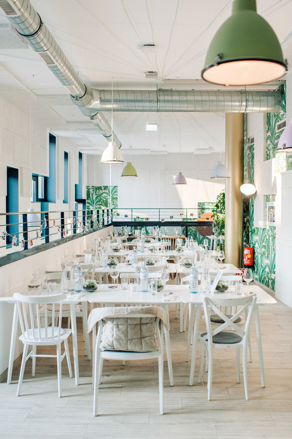 A botanical greenery 40th birthday party