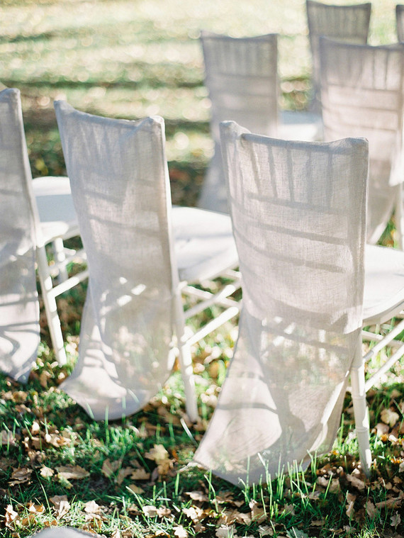Ceremony chairs