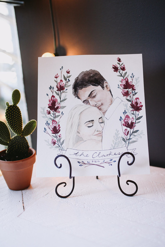 Modern bohemian wedding