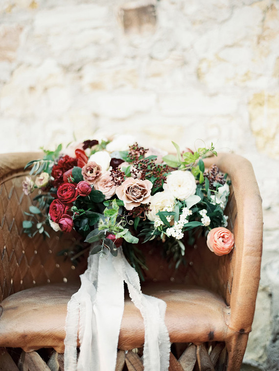 Romantic bridal bouquet