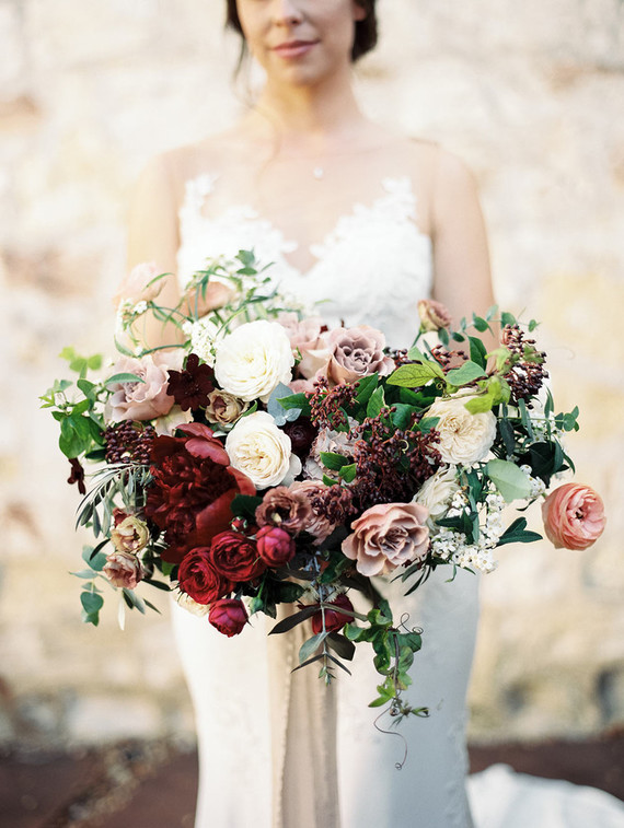 Romantic bridal bouquet