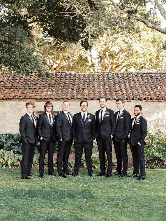 The Black Tux groomsmen suits Inspiration