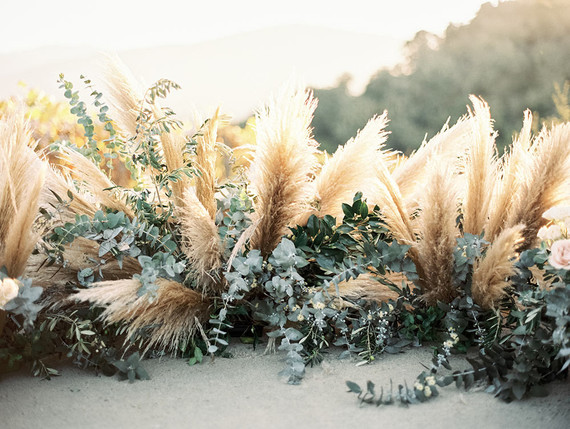 Pampas grass florals Inspiration