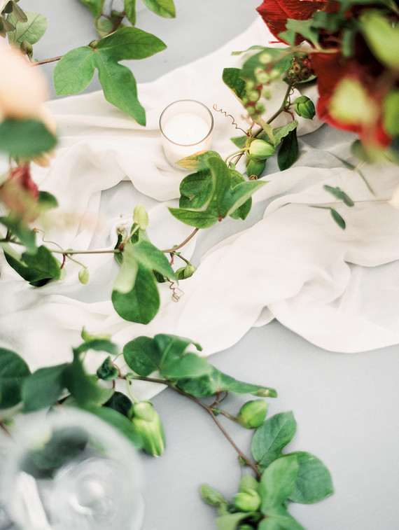 Romantic table setting