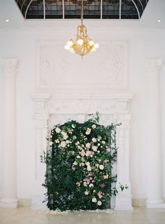 Spring floral backdrop