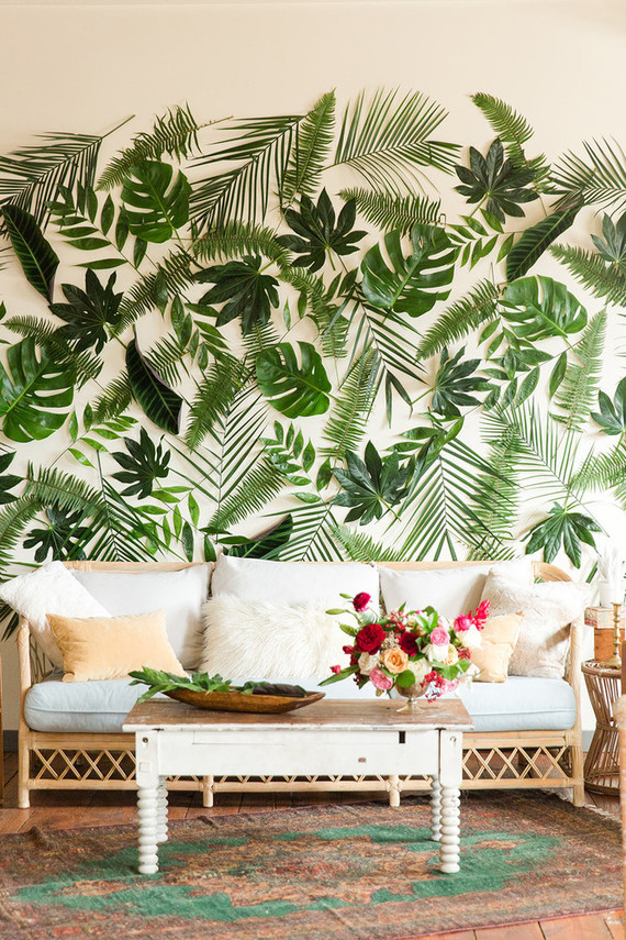 Tropical backdrop