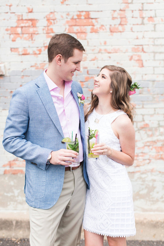 Havana inspired engagement party