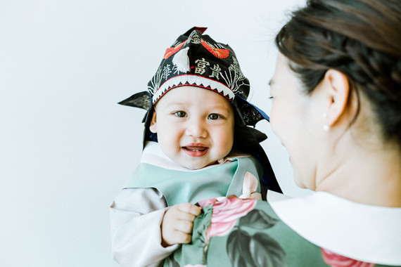 Modern first birthday Korean Dol