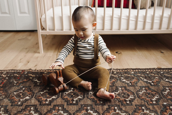 Modern vintage boy's nursery