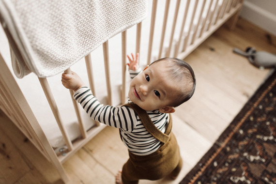Modern vintage boy's nursery