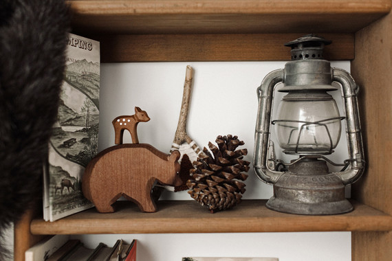 Modern vintage boy's nursery