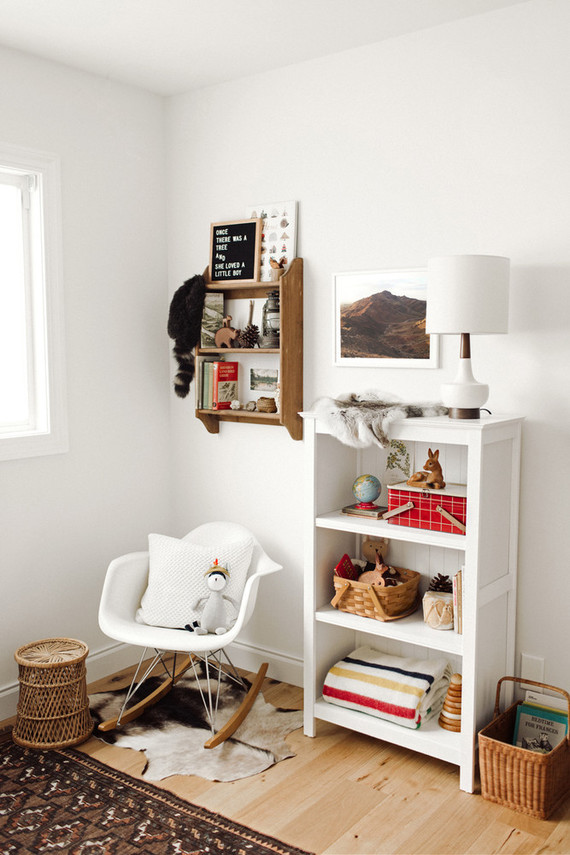 Modern vintage boy's nursery