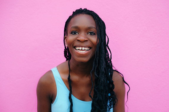 Bright fun maternity photos