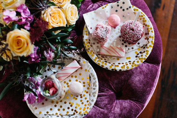 Moody floral spring party ideas