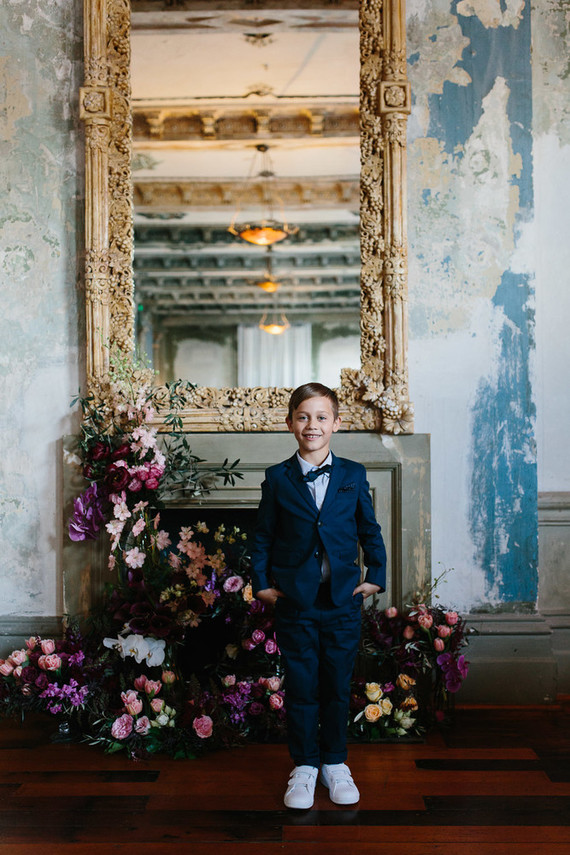 Moody floral spring party ideas