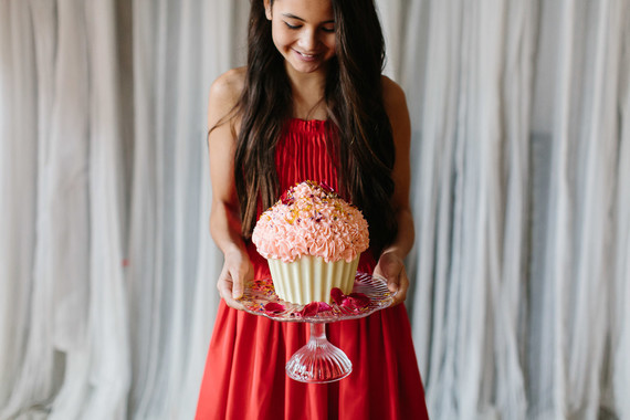 Moody floral spring party ideas