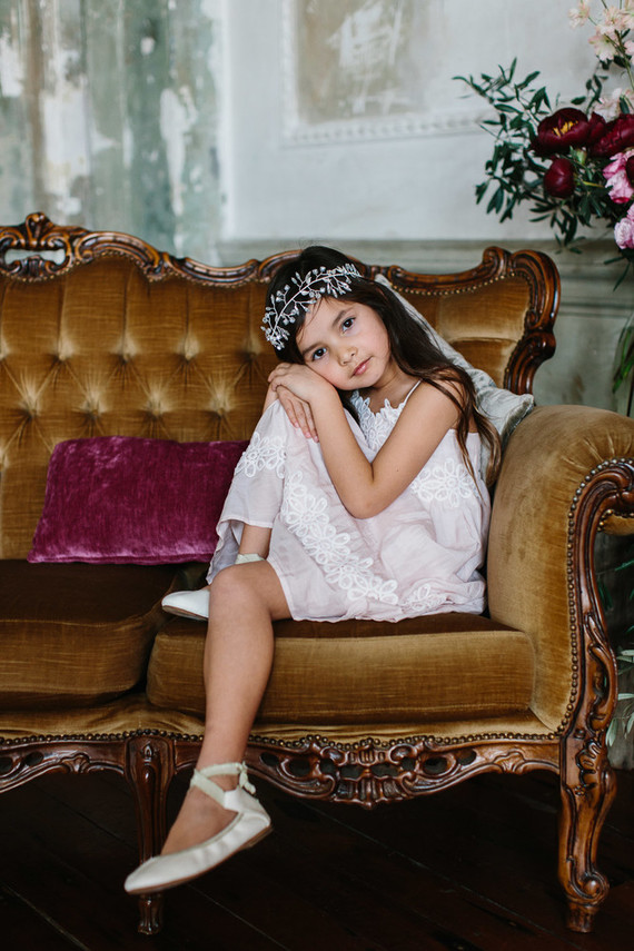 Moody floral spring party ideas