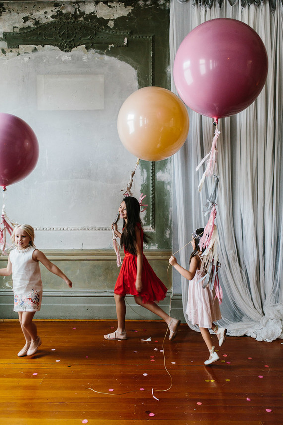 Moody floral spring party ideas