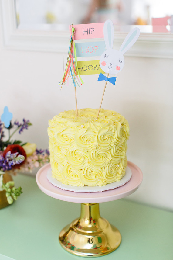 Modern Easter party ideas