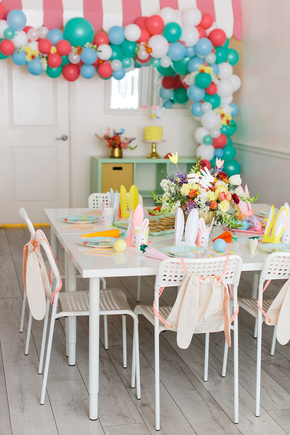 Modern Easter party ideas