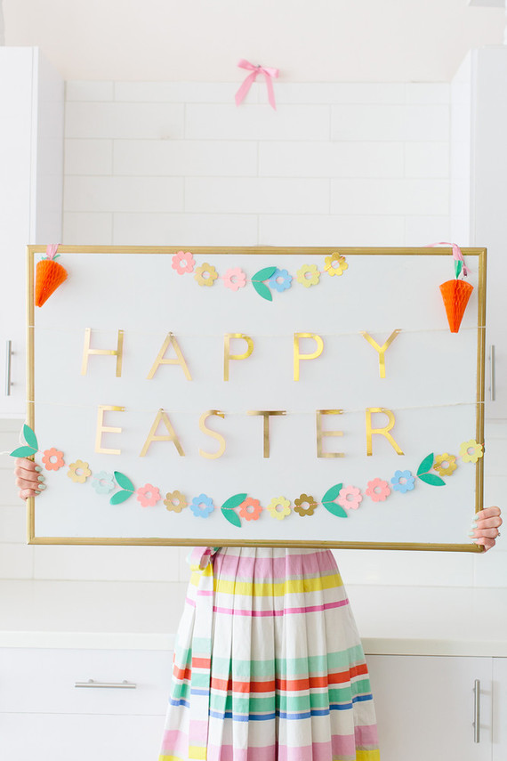 Modern Easter party ideas