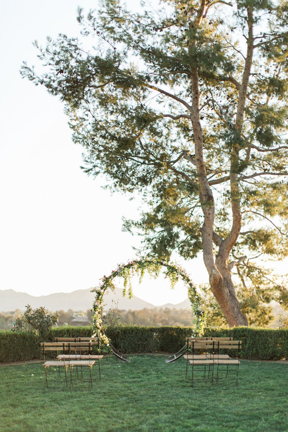 Vineyard wedding