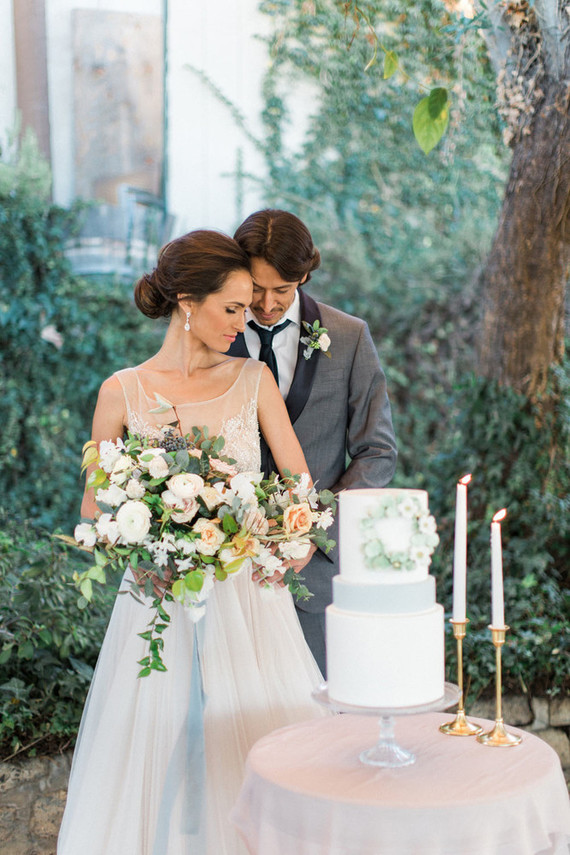 Ballet Inspired Winter Vineyard Wedding