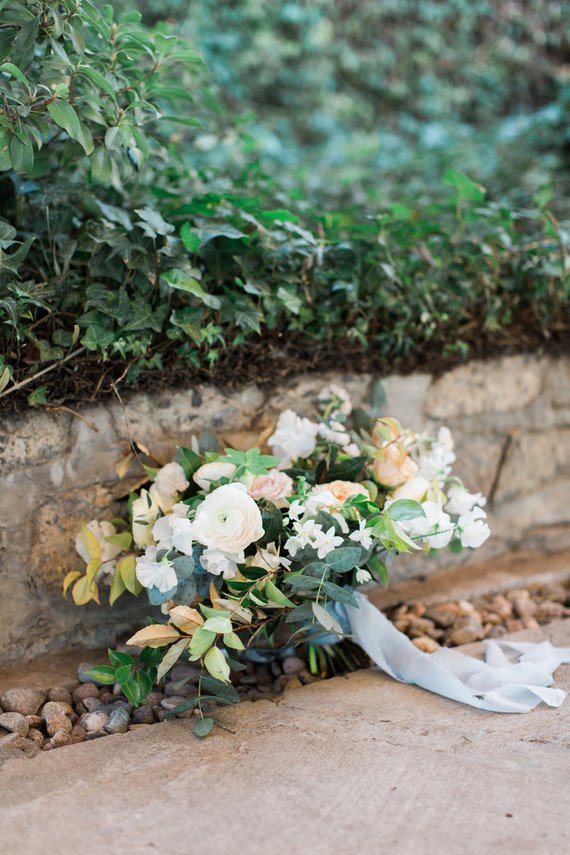 Spring bridal bouquet