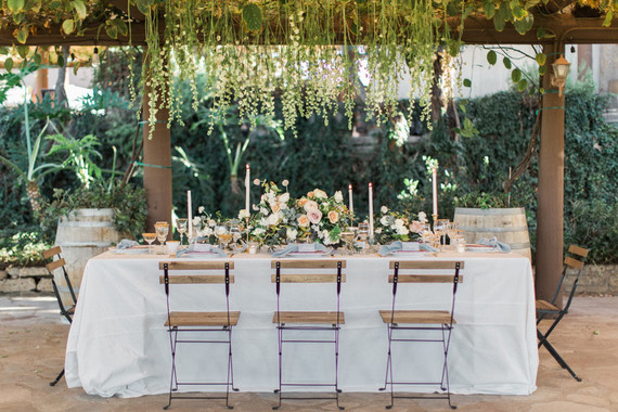 Wedding tablescape