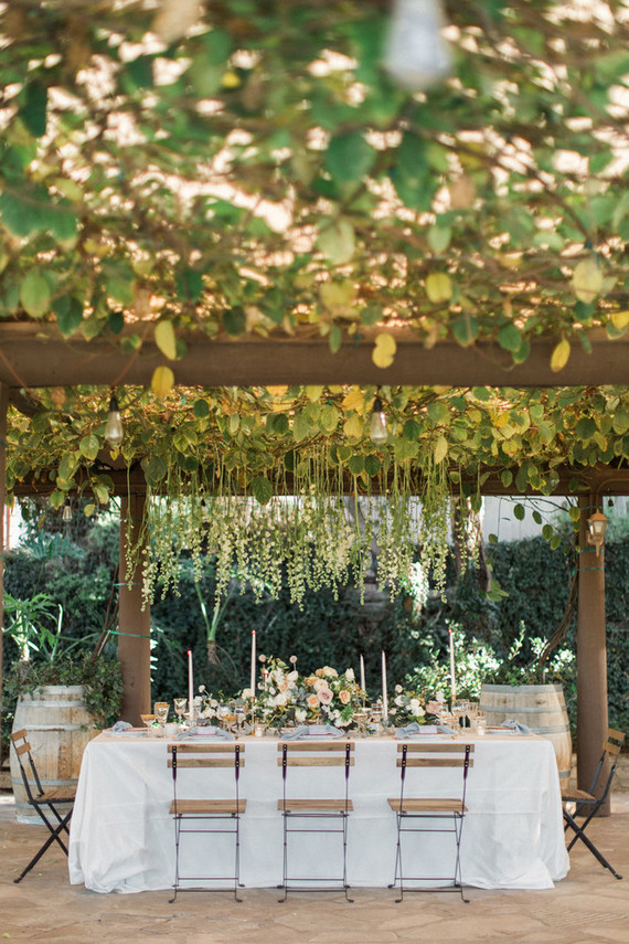 Hanging greenery