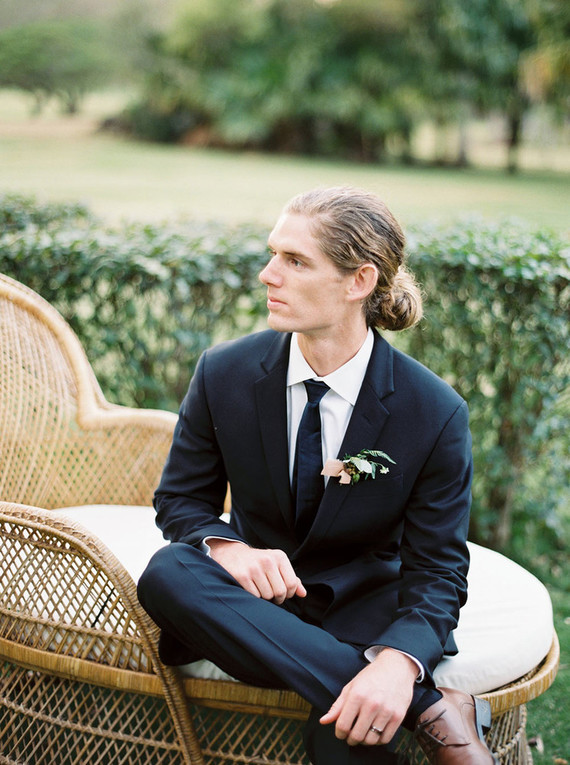 Modern groom