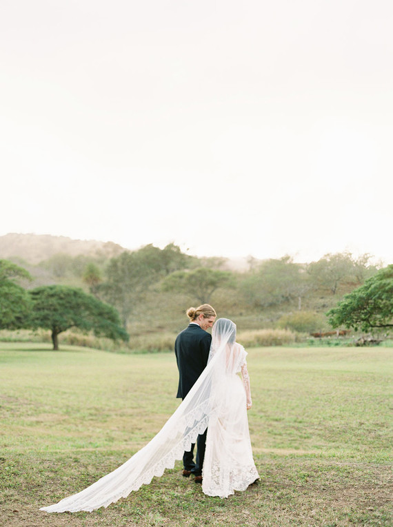 Ranch wedding portrait