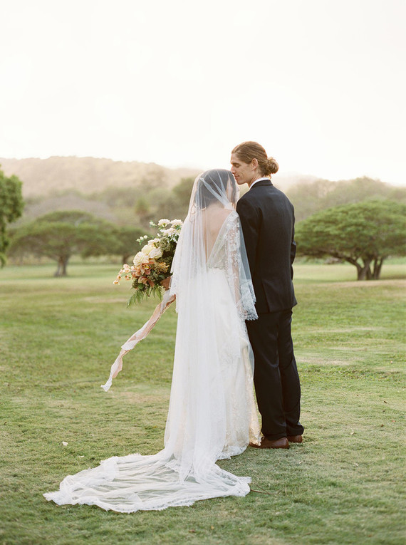 Oahu wedding portrait