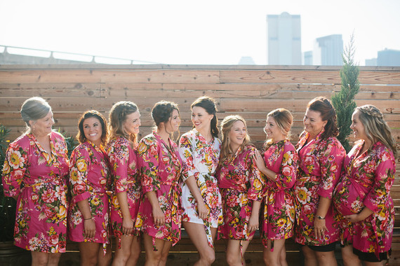 Bridesmaids robes Inspiration