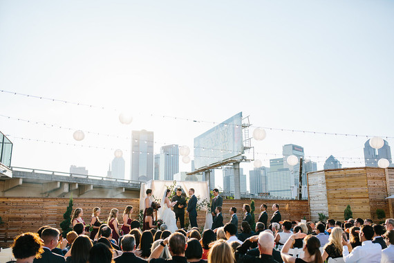 Texas Rooftop Wedding Inspiration