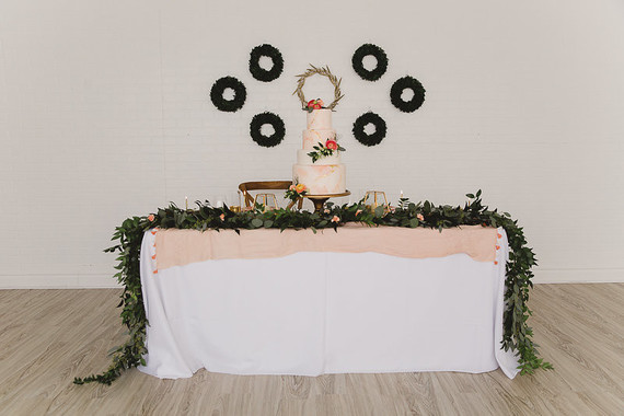 Peach wedding inspiration