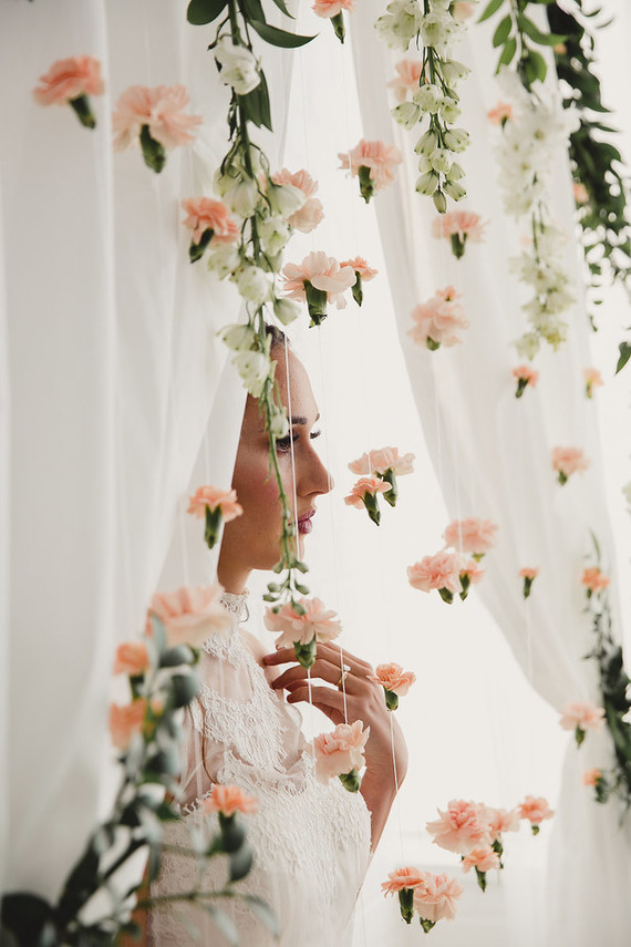 Spring floral backdrop